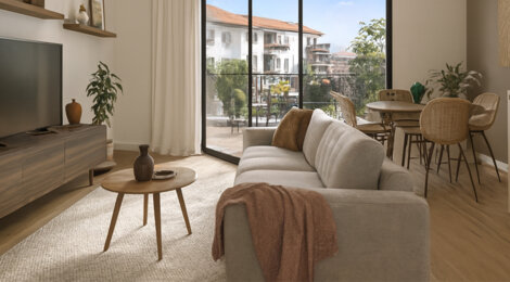 Programme immobilier neuf Le Clos des Amandiers - Jassans-Riottier quartier résidentiel à deux pas du centre et bus (01480) - Référence : 14295