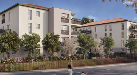 Programme immobilier neuf Le Clos des Amandiers - Jassans-Riottier quartier résidentiel à deux pas du centre et bus (01480) - Référence : 14295