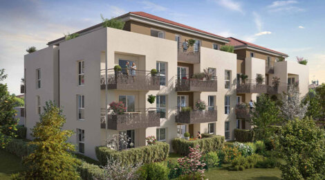 Programme immobilier neuf RIVE GAUCHE 2 - Jassans-Riottier, résidence neuve à 5 min de Villefranche-sur-Saône et proximité Lyon (01480) - Référence : 14293