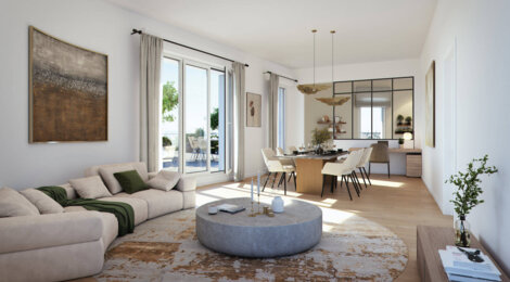 Programme immobilier neuf Haute Rive - Joinville-le-Pont : appartements neufs du studio au 5 pièces à 6 min du RER A (94340) - Référence : 14895