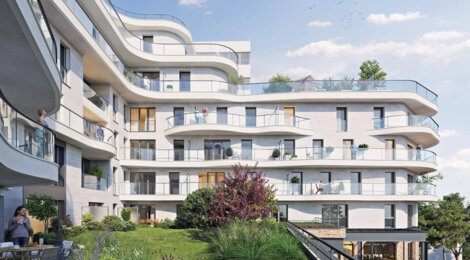 Programme immobilier neuf Haute Rive - Joinville-le-Pont : appartements neufs du studio au 5 pièces à 6 min du RER A (94340) - Référence : 14895