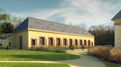 Programme immobilier neuf ORANGERIE - LE RELAIS - Jouars-Pontchartrain : maisons et appartements neufs du 2 au 4 pièces en Domaine du Château (78760) - Référence : 15314