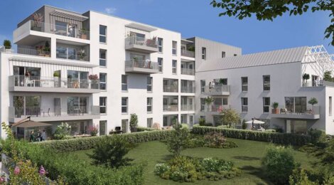 Programme immobilier neuf Verdéa - Joué-lès-Tours : appartements neufs du studio au T4 à 200 m du parc de Grandmont (37300) - Référence : 15348