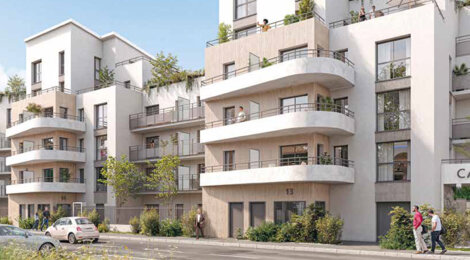 Programme immobilier neuf P.A.R.C en ville - Jouy-le-Moutier Place du Bien-être près des transports (95280) - Référence : 16768