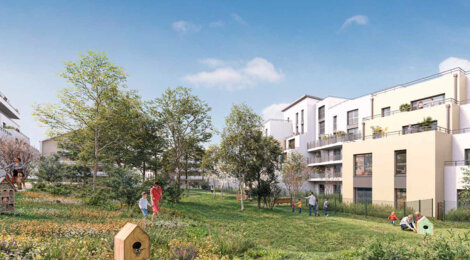 Programme immobilier neuf P.A.R.C en ville - Jouy-le-Moutier Place du Bien-être près des transports (95280) - Référence : 16768