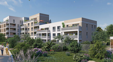 Programme immobilier neuf Les Terrasses de l’Hautil - Jouy-le-Moutier résidence neuve proche forêt de l’Hautil (95280) - Référence : 16135