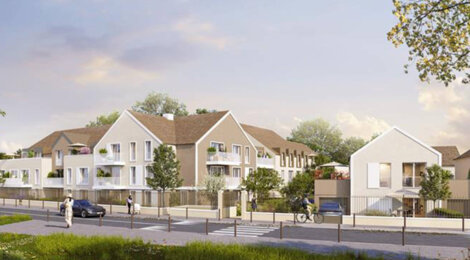 Programme immobilier neuf Le Clos des Rougeux - Jouy-le-Moutier secteur Rougeux proche écoles et centre-ville (95280) - Référence : 16583
