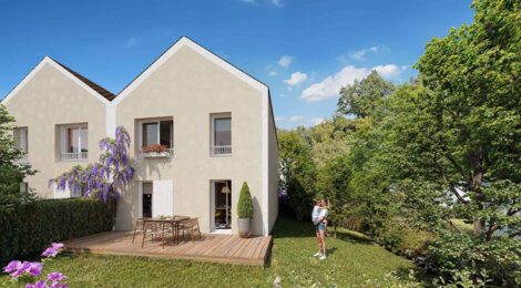 Programme immobilier neuf Le Clos des Rougeux - Jouy-le-Moutier secteur Rougeux proche écoles et centre-ville (95280) - Référence : 16583