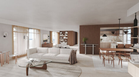 Programme immobilier neuf BEAU RIVAGE - Juan-les-Pins proche du front de mer (06600) - Référence : 14344