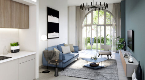Programme immobilier neuf PENSIONNAT DE JUILLY - Juilly : Appartements studio–T4 avec jardins, stationnements et charme historique dans un monument du XVIIe siècle (77230) - Référence : 5863