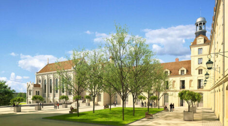 Programme immobilier neuf PENSIONNAT DE JUILLY - Juilly : Appartements studio–T4 avec jardins, stationnements et charme historique dans un monument du XVIIe siècle (77230) - Référence : 5863