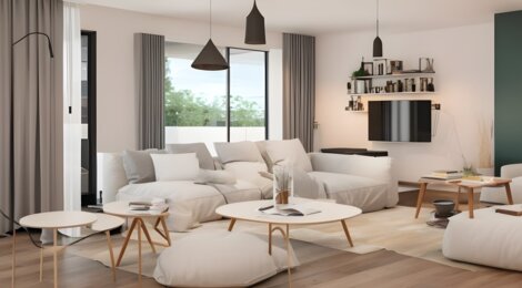 Programme immobilier neuf Renaissance - Juvisy-sur-Orge : 100 logements neufs en centre-ville, proche du Port aux Cerises (91260) - Référence : 15631