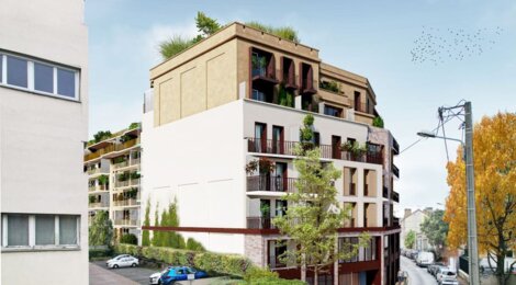 Programme immobilier neuf Renaissance - Juvisy-sur-Orge : 100 logements neufs en centre-ville, proche du Port aux Cerises (91260) - Référence : 15631