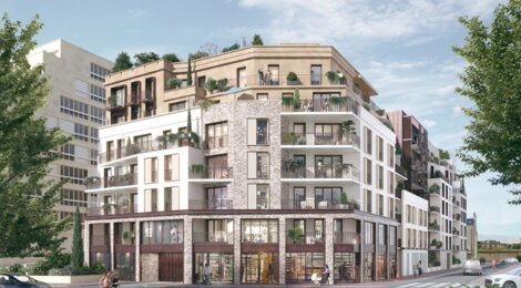 Programme immobilier neuf Renaissance - Juvisy-sur-Orge : 100 logements neufs en centre-ville, proche du Port aux Cerises (91260) - Référence : 15631