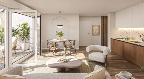 Programme immobilier neuf ESCALE SAND - Juvisy-sur-Orge à deux pas du RER D et C direction Paris (91260) - Référence : 16544