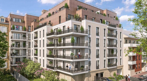 Programme immobilier neuf ESCALE SAND - Juvisy-sur-Orge à deux pas du RER D et C direction Paris (91260) - Référence : 16544