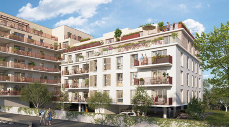 Programme immobilier neuf L'Atelier du Parc - Juvisy-sur-Orge à proximité de la gare RER (91260) - Référence : 16545