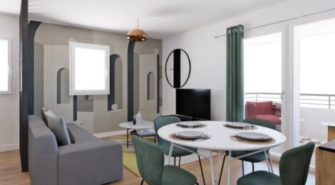 Programme immobilier neuf H2O - Kembs : appartements neufs T1–T4 dans un quartier verdoyant entre Mulhouse et Bâle (68680) - Référence : 15933