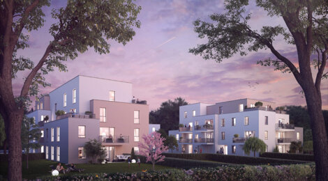 Programme immobilier neuf H2O - Kembs : appartements neufs T1–T4 dans un quartier verdoyant entre Mulhouse et Bâle (68680) - Référence : 15933