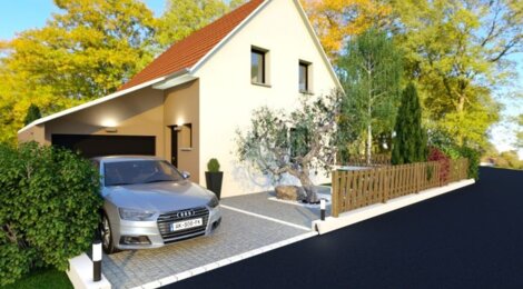 Programme immobilier neuf Maison en CCMI - Kuttolsheim proche centre et Marlenheim (67520) - Référence : 9425