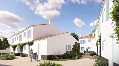 Programme immobilier neuf Le Domaine des Corsaires - L'Épine, maisons neuves à 50 m de l'Océan sur île de Noirmoutier (85740) - Référence : 15984