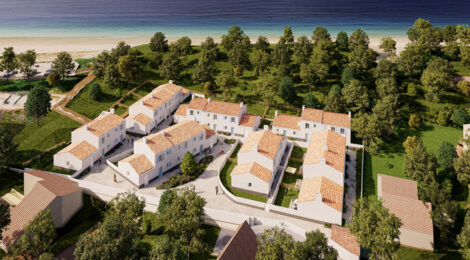 Programme immobilier neuf Le Domaine des Corsaires - L'Épine, maisons neuves à 50 m de l'Océan sur île de Noirmoutier (85740) - Référence : 15984