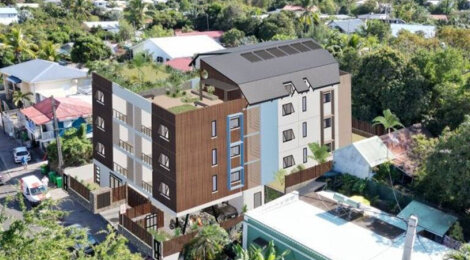 Programme immobilier neuf LES JARDINS DE BABYLONE - L’Étang-Salé les Hauts en plein centre-ville (97427) - Référence : 11309