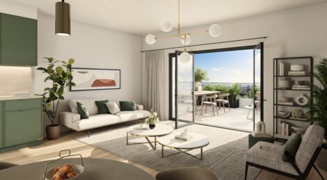 Programme immobilier neuf Millerose - L’Haÿ-les-Roses à deux pas du métro ligne 14 (94240) - Référence : 16321