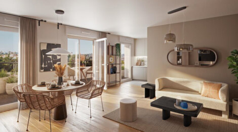 Programme immobilier neuf QUARTIER LALLIER - SAISON 1 - L’Haÿ-les-Roses à proximité immédiate du métro 14 (94240) - Référence : 16695