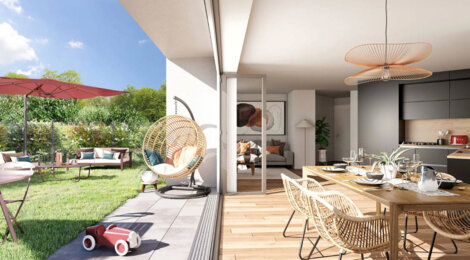 Programme immobilier neuf Les Jardins de l'Haÿ - TR1 LIBRE - L'Hay-les-Roses : appartements neufs du studio au 4 pièces à 12 min de la ligne 14 (94240) - Référence : 15024