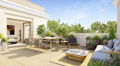 Programme immobilier neuf LE GABRIEL - L'Haÿ-les-Roses : appartements neufs du studio au 5 pièces proche métro 14 (94240) - Référence : 15295