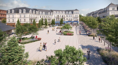 Programme immobilier neuf QUARTIER DE LA ROSERAIE - L'Hay-les-Roses : Appartements studio–T5 avec suites parentales, parking et jardins privatifs aux portes de la Roseraie (94240) - Référence : 14306