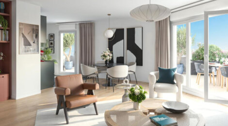 Programme immobilier neuf ALMA - L’Haÿ-les-Roses quartier Paul Hochard proche tramway T7 (94240) - Référence : 16716