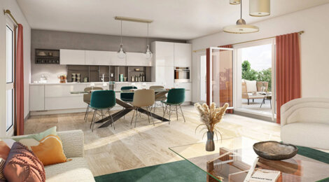 Programme immobilier neuf Coeur Adelis - L'Herbergement à distance piétonne de la gare et du centre (85260) - Référence : 16452