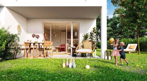 Programme immobilier neuf Coeur Adelis - L'Herbergement à distance piétonne de la gare et du centre (85260) - Référence : 16452