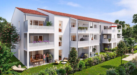 Programme immobilier neuf Coeur Adelis - L'Herbergement à distance piétonne de la gare et du centre (85260) - Référence : 16452