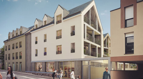 Programme immobilier neuf JARDIN SECRET - L’Hermitage à proximité de la gare TER (35590) - Référence : 15290