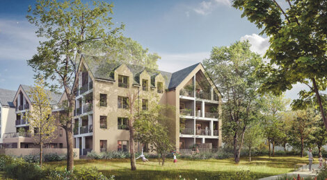 Programme immobilier neuf JARDIN SECRET - L’Hermitage à proximité de la gare TER (35590) - Référence : 15290