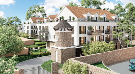 Programme immobilier neuf L'Ecrin - L'Isle-Adam proche du Parc Manchez (95290) - Référence : 9036