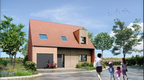 Programme immobilier neuf Le Hameau des Weppes - La Bassée maison dans  Weppes (59480) - Référence : 10878