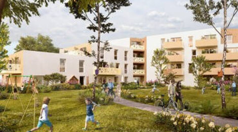 Programme immobilier neuf BELLA FLORA - La Chapelle-Saint-Mesmin, appartements neufs à 5 min de la gare TER et du centre-ville (45380) - Référence : 11050