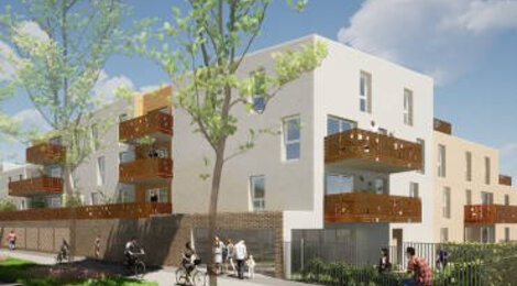 Programme immobilier neuf BELLA FLORA - La Chapelle-Saint-Mesmin, appartements neufs à 5 min de la gare TER et du centre-ville (45380) - Référence : 11050