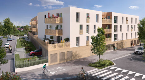 Programme immobilier neuf LES JARDINS DE CALICE - La Chapelle-Saint-Mesmin : appartements neufs T2–T3 à 15 min d’Orléans (45380) - Référence : 11049