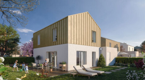 Programme immobilier neuf RESPIRATIONS - Maisons - La Chapelle-sur-Erdre aux portes de Nantes (44240) - Référence : 15583