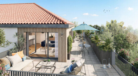 Programme immobilier neuf Ô Grand-Lieu - La Chevrolière : appartements neufs du 2 au 4 pièces en plein centre du bourg (44118) - Référence : 14994