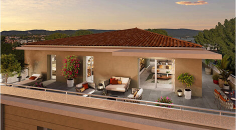 Programme immobilier neuf BAÏA AZUR - La Ciotat proche des plages (13600) - Référence : 14435