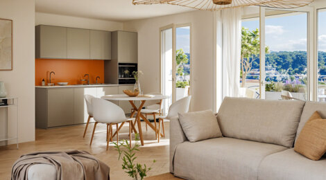 Programme immobilier neuf BAÏA AZUR - La Ciotat proche des plages (13600) - Référence : 14435