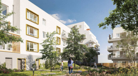 Programme immobilier neuf NOVA GREEN - La Courneuve : appartements neufs du studio au 5 pièces à 500m du tramway T1 (93120) - Référence : 15070