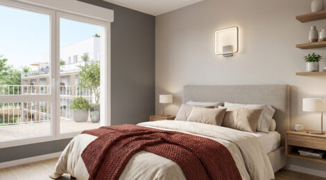 Programme immobilier neuf NOVA GREEN - La Courneuve : appartements neufs du studio au 5 pièces à 500m du tramway T1 (93120) - Référence : 15070