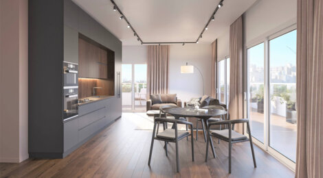 Programme immobilier neuf L'EDGAR (93) - La Courneuve : appartements neufs du studio au 5 pièces proche du tramway T1 (93120) - Référence : 15016